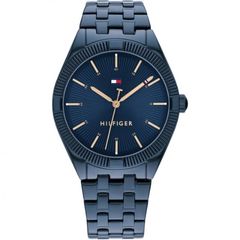 Tommy Hilfiger Rachel kék női óra rozé mutatókkal
