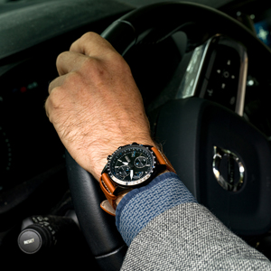 Hugo Boss kronográf  PILOT EDITION férfi karóra