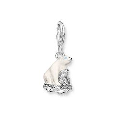 Thomas Sabo Jegesmedve és bocsa ezüst charm