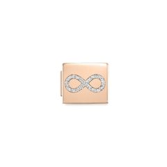 Nomination Glam csillogó végtelen rozé charm