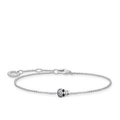 Thomas Sabo Ezüst karkötő köves koponyával