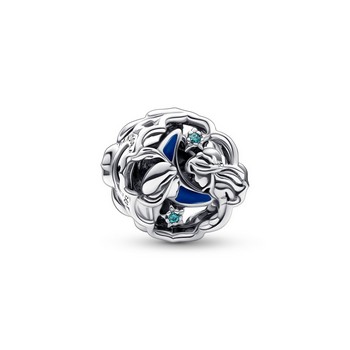 Pandora ékszer Disney Aladdin Jázmin és Ginie sötétben világító charm