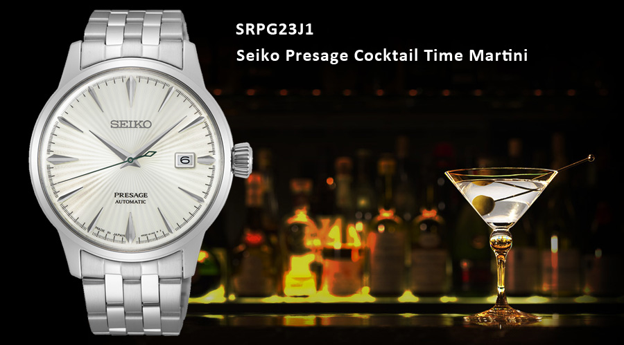 Seiko Presage Cocktail Time Martini automata férfi óra
