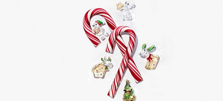 Swarovski karácsonyfa díszek