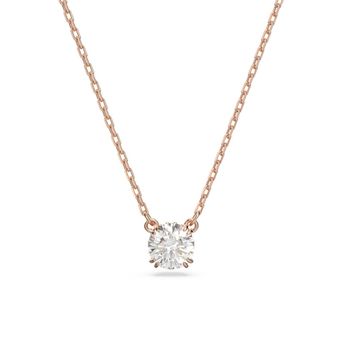 Swarovski Constella rozé nyaklánc kristállyal