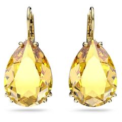 Swarovski Millenia arany tónusú fülbevaló sárga kristállyal