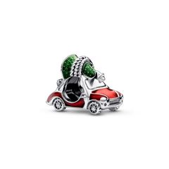 Pandora ékszer Ünnepi autó és karácsonyfa ezüst charm