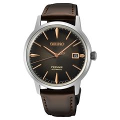 Seiko Presage Cocktail Time 'Irish Coffee' barna számlapos automata férfi karóra