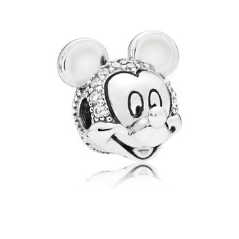 Pandora ékszer Disney Csillámló Mickey portré klip