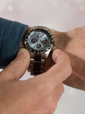 Seiko Prospex Speedtimer solar kronográf 'Crystal Trophy' Limited Edition férfi óra