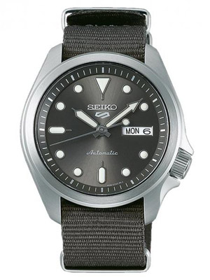 Seiko 5 Sports szürke nato szíjas automata férfi óra