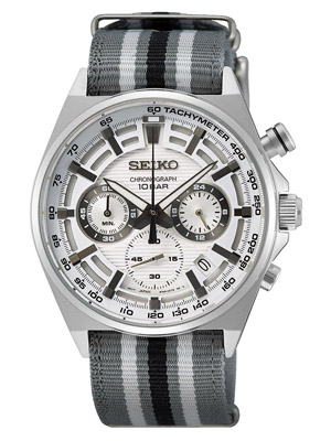 Seiko Neo Sports csíkos nato szíjas férfi óra
