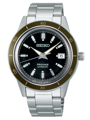 Seiko Presage Style 60's automata zöld férfi óra