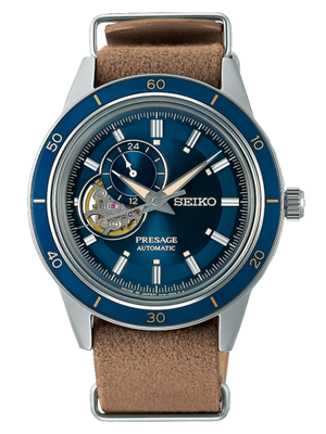 Seiko Presage Style 60's 'Denim' kék férfi automata karóra