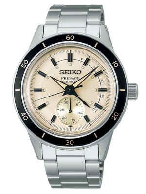 Seiko Presage Style 60's elefántcsont férfi automata karóra SSA447J1