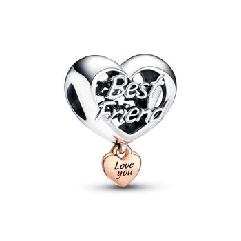 Pandora ékszer Best friend bicolor charm