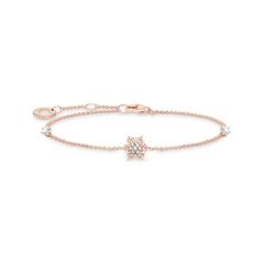 Thomas Sabo Hópelyhes rozé karkötő cirkóniával