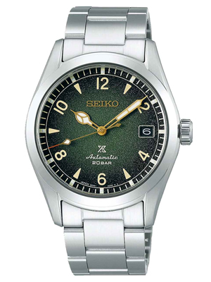 Seiko Prospex Land Alpinist zöld férfi karóra