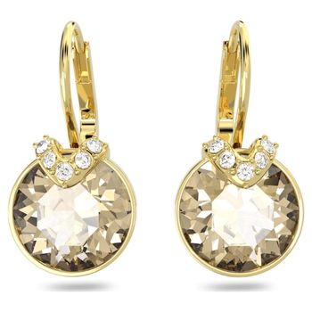 Swarovski Bella V csepp alakú arany színű fülbevaló arany kristállyal