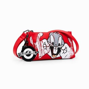 Desigual Bugs bunny dortmund piros kistáska