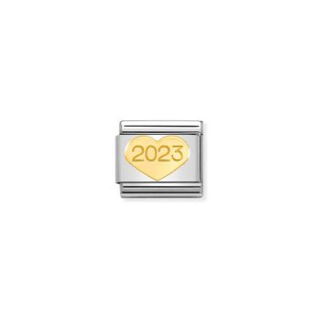 Nomination 2023 Új év arany charm