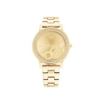 Tommy Hilfiger Maya arany színű női óra kristályokkal