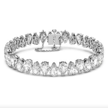 Swarovski Millenia áttetsző csepp kristályos karkötő