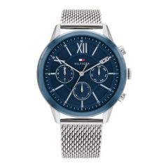 Tommy Hilfiger Morrison kék számlapos acél férfi óra