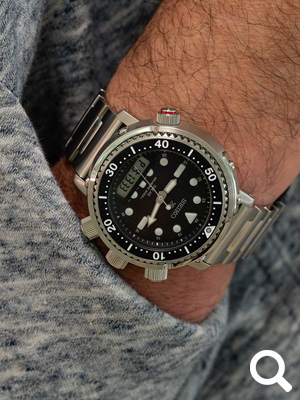 Seiko Prospex Solar Arnie Tuna Hybrid ezüst búváróra