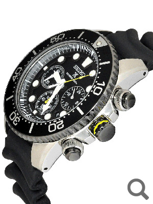 Seiko Solar Chronograph Divers'200 férfi búváróra