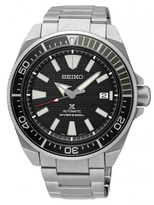 Seiko Prospex Samurai fémszíjas férfi óra