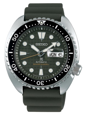 Seiko Prospex King Turtle szilikonszíjas férfi karóra