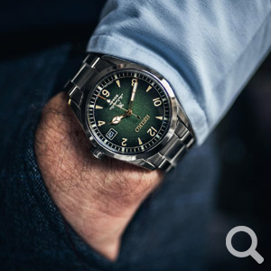 Seiko Prospex Land Alpinist zöld férfi karóra