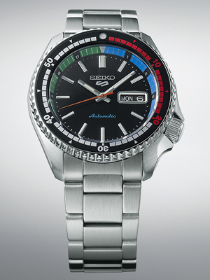 Seiko The 'New Regatta Timer' 5 Sports Retro Colour Collection karóra