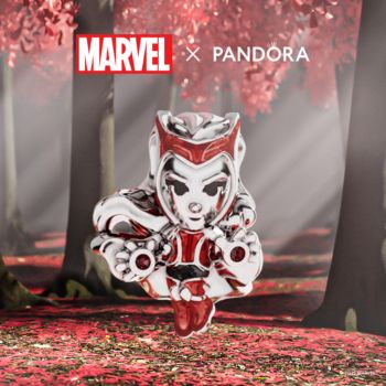 Pandora ékszer Marvel Skarlát boszorkány ezüst charm