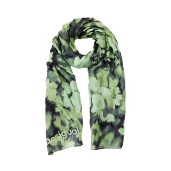 Desigual Flower camo zöld sál
