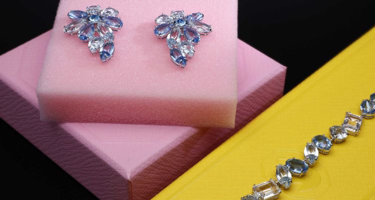 Swarovski fülbevaló és karkötő