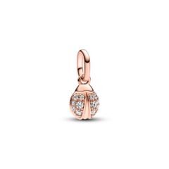 Pandora ékszer ME rozé katicabogár mini függő charm