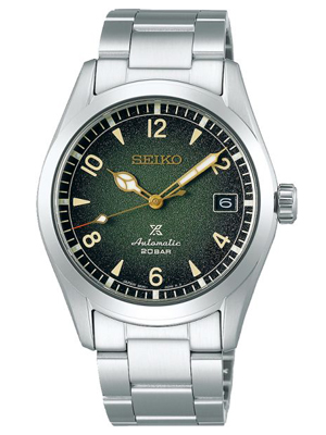 Seiko Prospex Land Alpinist zöld férfi karóra