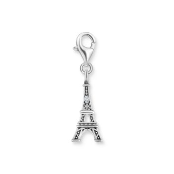 Thomas Sabo Eiffel torony ezüst charm cirkóniával