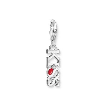 Thomas Sabo Kiss ezüst charm cirkóniával