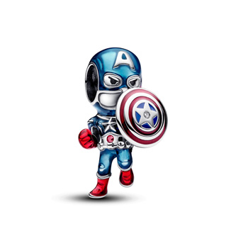 Pandora ékszer Marvel A bosszúállók Amerika kapitány ezüst charm