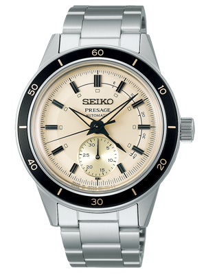 Seiko Presage Style 60's elefántcsont férfi automata karóra