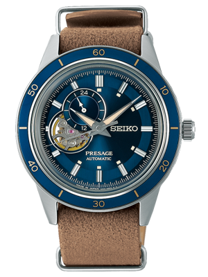 Seiko Presage Style 60's 'Denim' kék férfi automata karóra