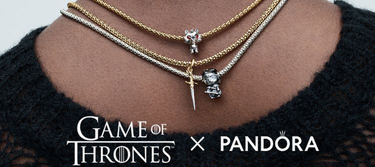 Game of Thrones Pandora Stark ház ékszerek