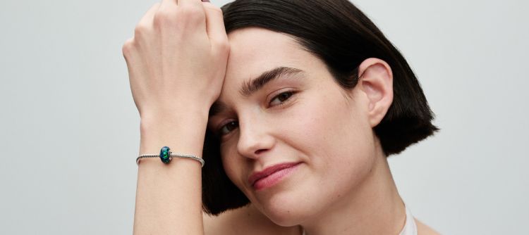 Pandora dzsungel mélye charm
