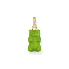 Thomas Sabo Aranyozott ezüst zöld Haribo gumi maci medál 