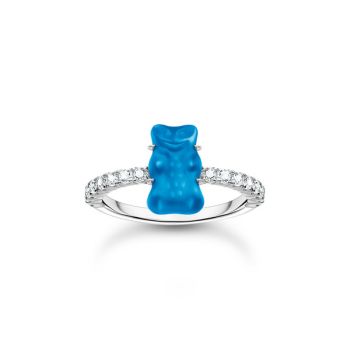 Thomas Sabo Ezüst gyűrű kék gumi macival