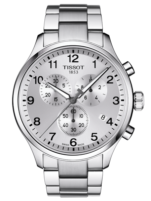 Tissot Chrono XL classic ezüst színű férfi óra