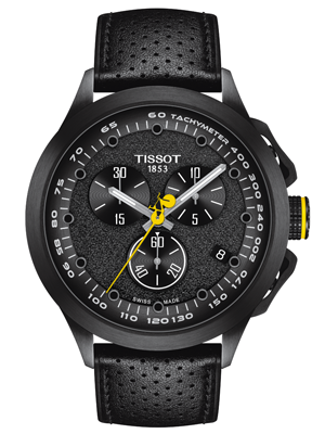 Tissot Cycling Chronograph Tour de France 2022 Special Edition fekete karóra